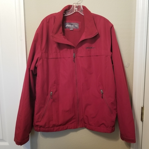 EDDIE BAUER  Poly/Fleece Winter Jacket Size Large Excellent - Picture 1 of 8